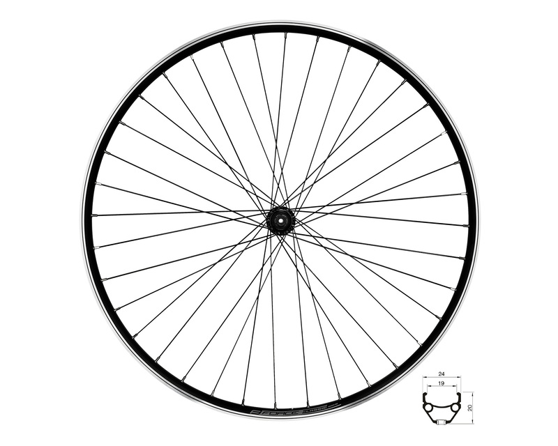 Force kolo přední CLASSIC 622x19 "V" HBTX500