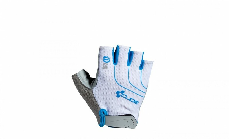 Cube dámské rukavice Natural Fit LTD WLS white/blue