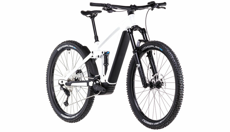 Cube STEREO HYBRID ONE44 EXC mettalic white black