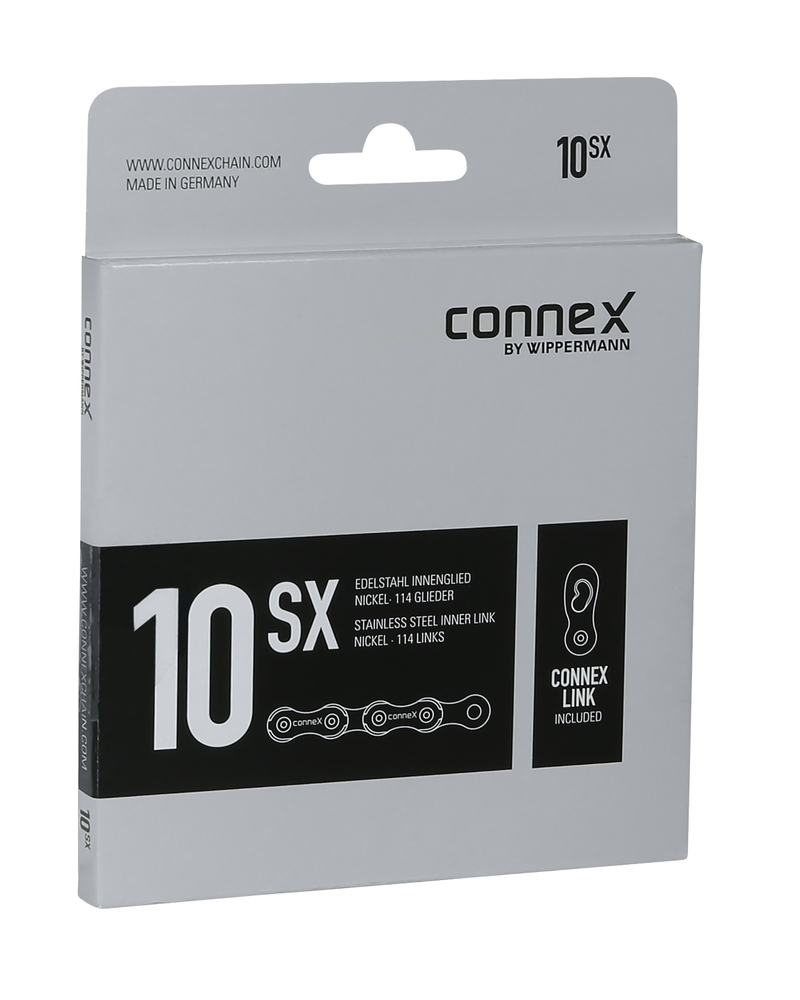 Connex řetěz 10sX pro 10-kolo, stříbrný