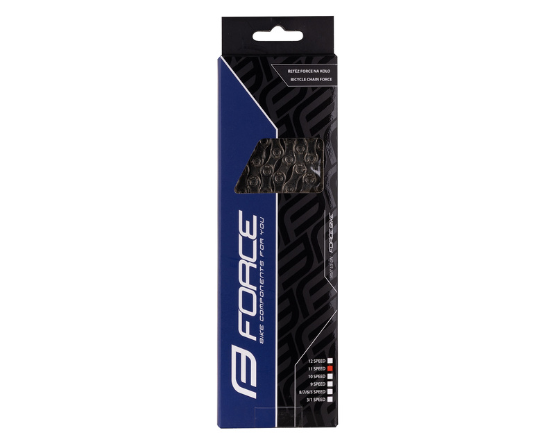 Force řetěz P11 E-bike 11-kolo, celo stříbrný