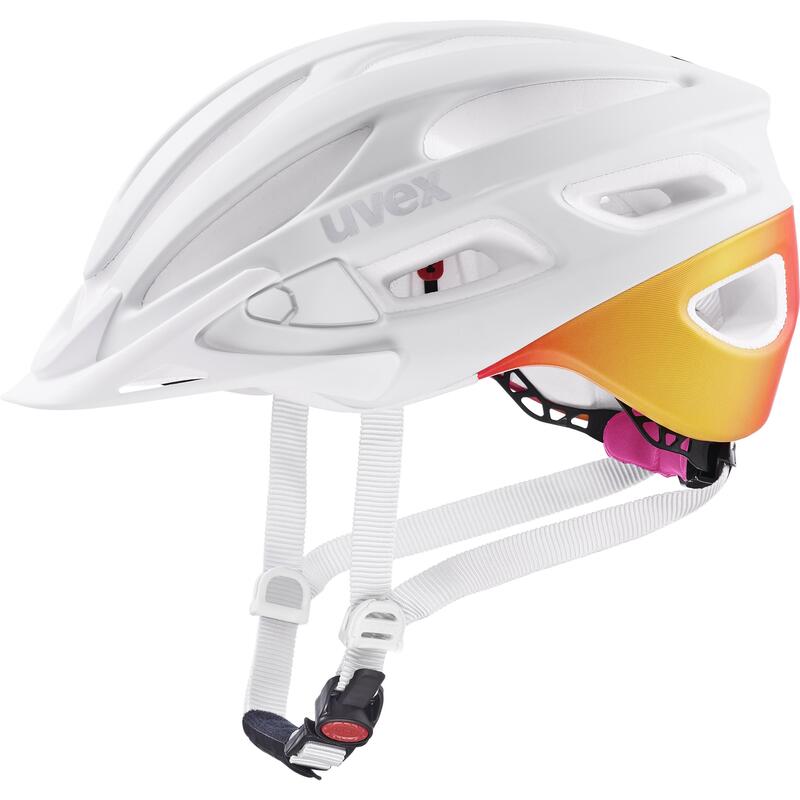 Uvex helma TRUE CC white - peach mat