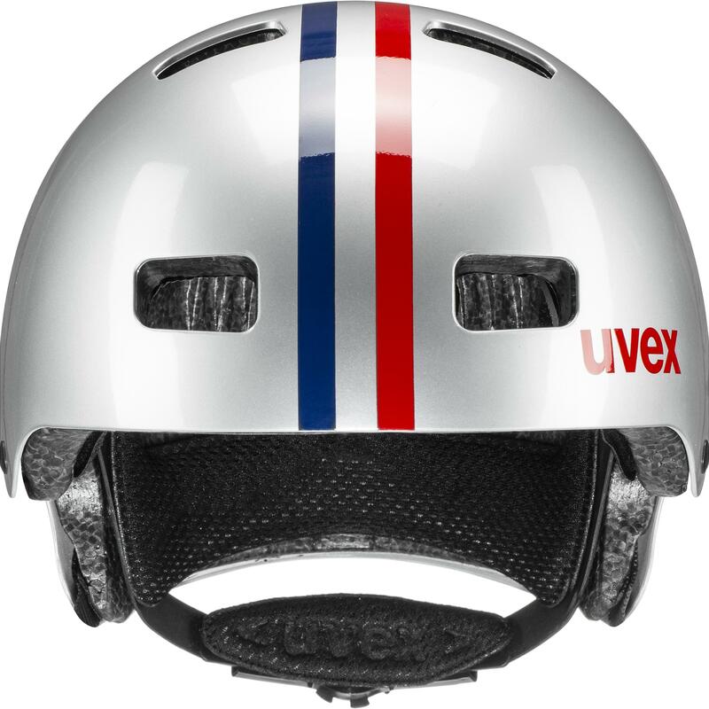 Uvex helma KID 3 race silver