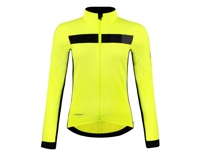 Force bunda FROST LADY softshell, černo-fluo