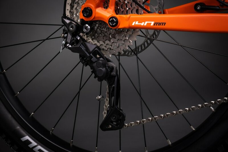 Head horské elektrokolo TERNI orange matt
