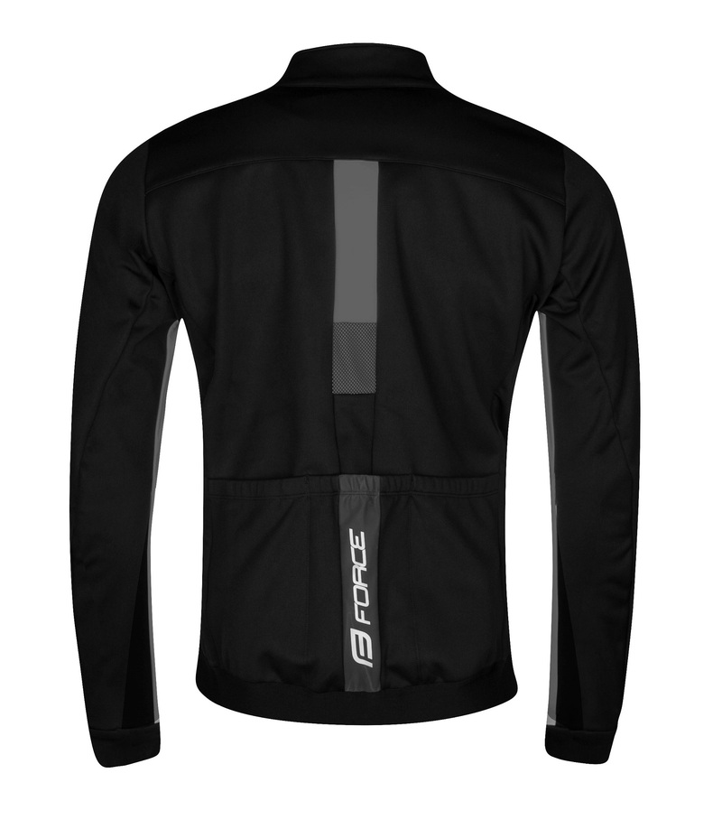 Force bunda FROST softshell, černo-šedá