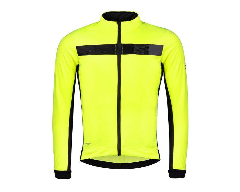 Force bunda FROST softshell, fluo-černá