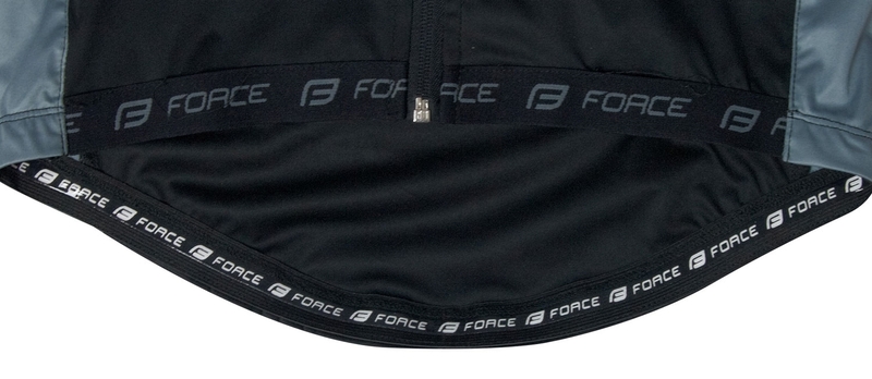 Force bunda X80 tenký softshell, černo-šedá