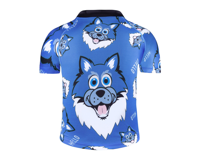 Force dres dětský WOLFIE KID, modrý