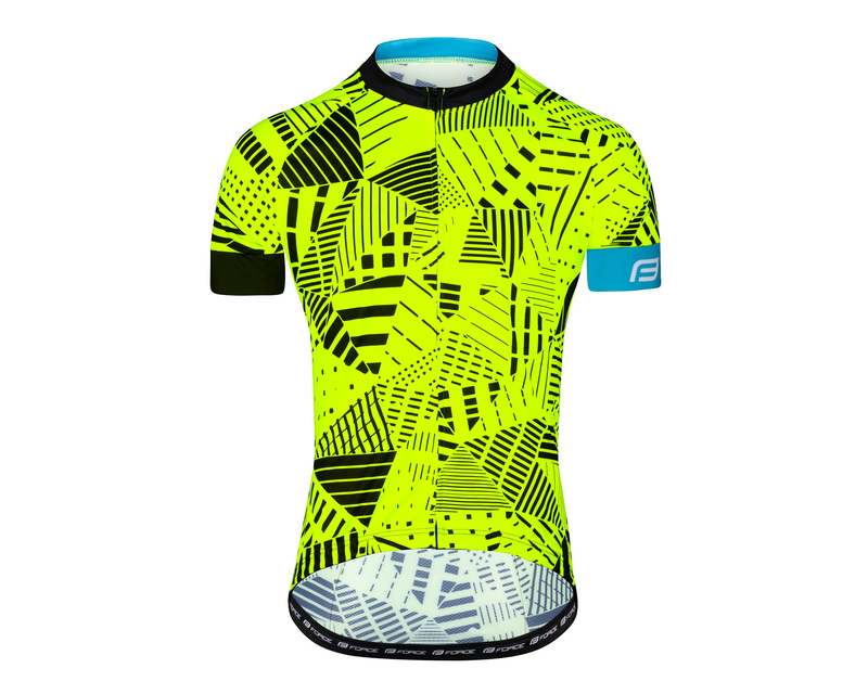 Force dres SHARD krátký rukáv, fluo