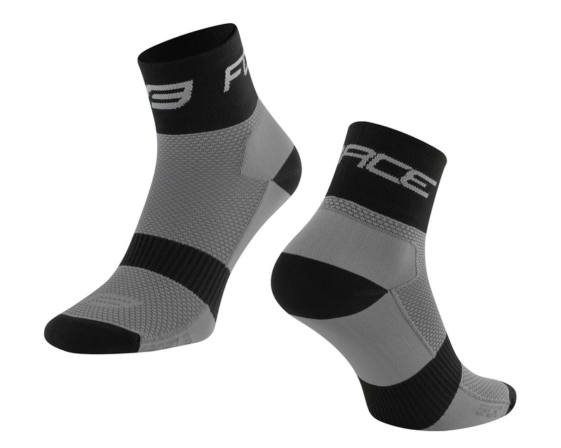 Force ponožky SPORT 3, šedo-čené