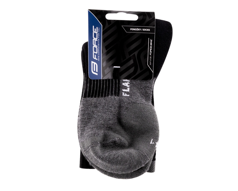 Force ponožky FLAKE, černo-šedé