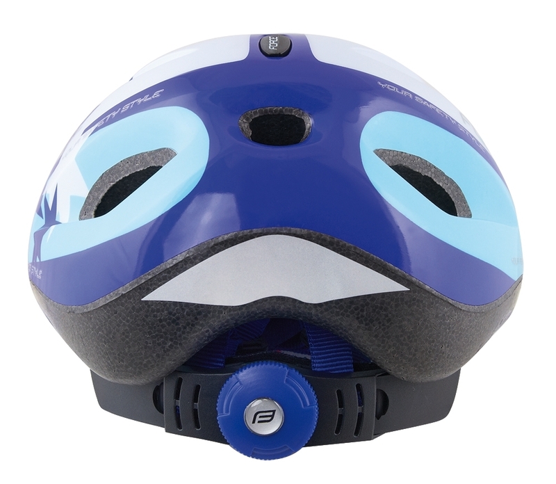 Force dětská helma LARK modro-bílá