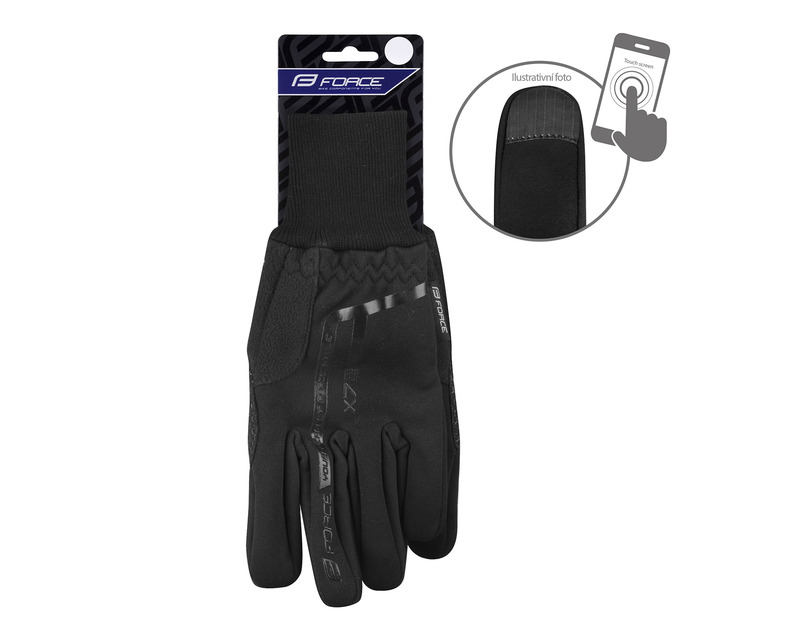 Force rukavice zimní X72 černé