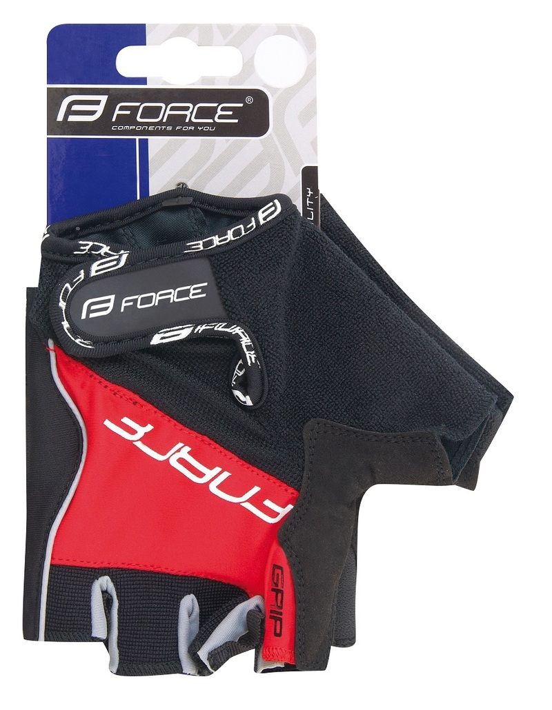 Force rukavice  GRIP gel červené