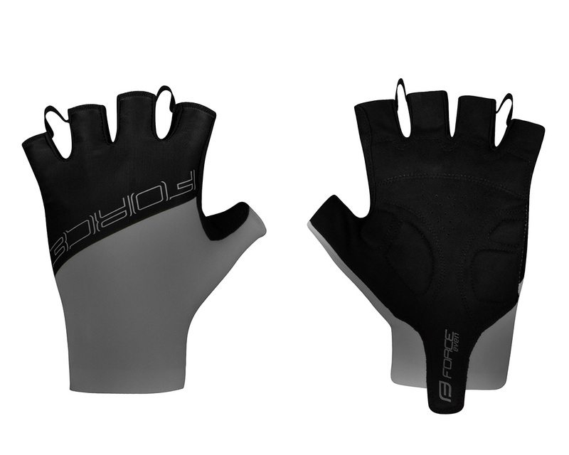 Force rukavice EVEN bez zapínání, šedo-černé