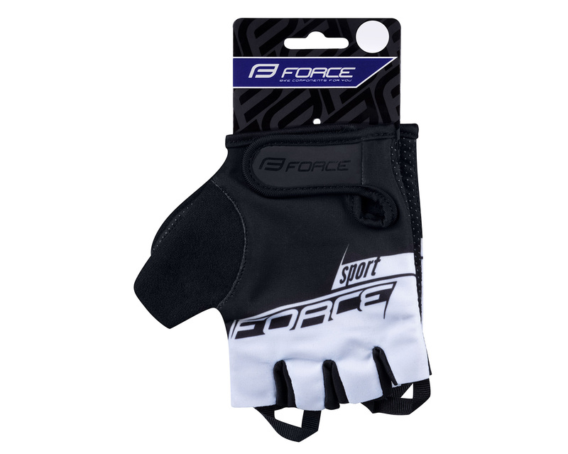 Force rukavice SPORT černo-bílé