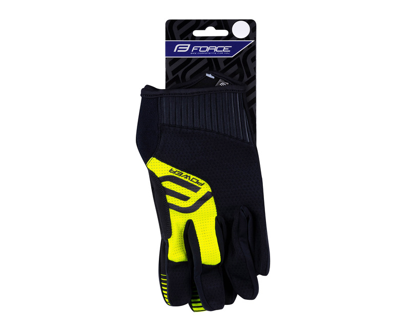 Force rukavice MTB POWER, černo-fluo