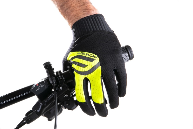 Force rukavice MTB POWER, černo-fluo