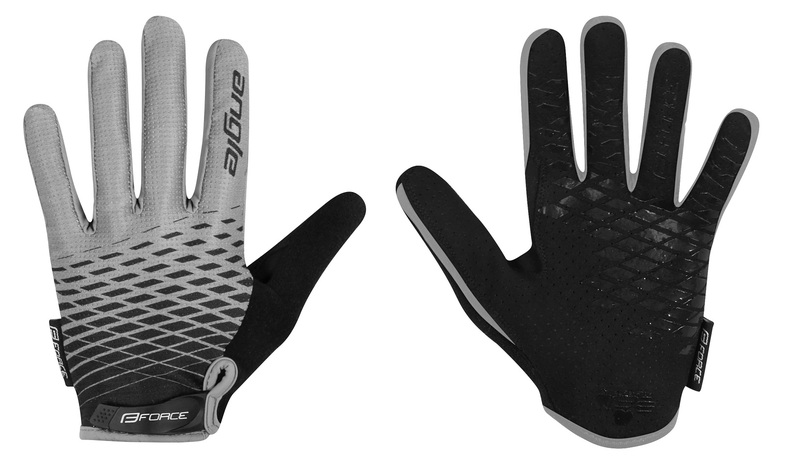 Force rukavice MTB ANGLE letní, šedo-černé