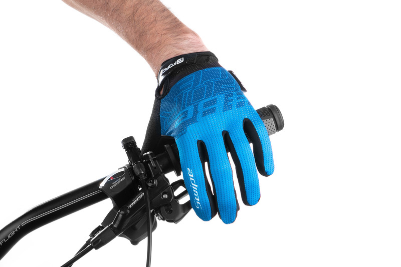 Force rukavice MTB SWIPE, modré