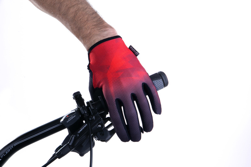 Force rukavice MTB CORE letní, červené