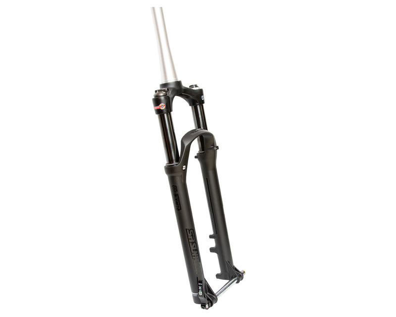 SR Suntour odpružená vidlice XCR RL AIR 29, 15mm boost osa, tappered, černá