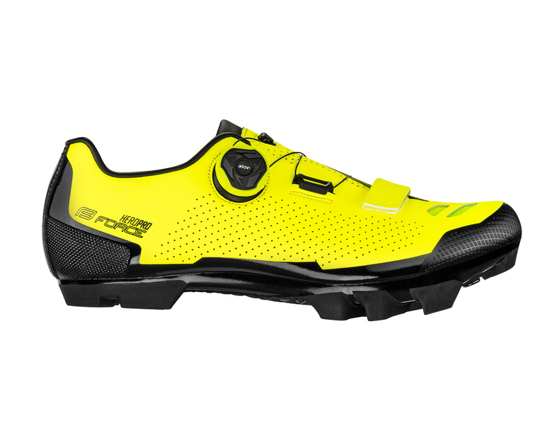 Force tretry MTB HERO PRO, fluo