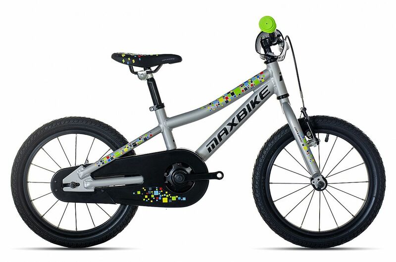 Maxbike dětské kolo KID 16 šedá
