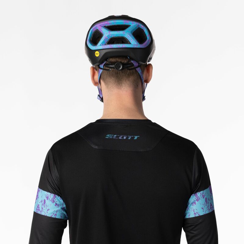 Scott cyklistická helma TAGO PLUS black/marble purple