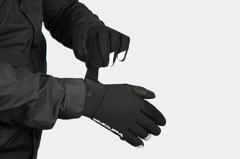 Endura zimní rukavice Strike černé