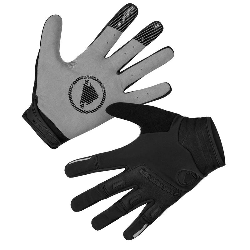Endura větru odolné rukavice SINGLETRACK black