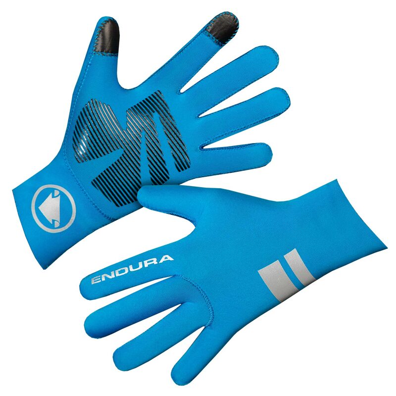 Endura zimní rukavice FS260-PRO Nemo Hi-Viz modré