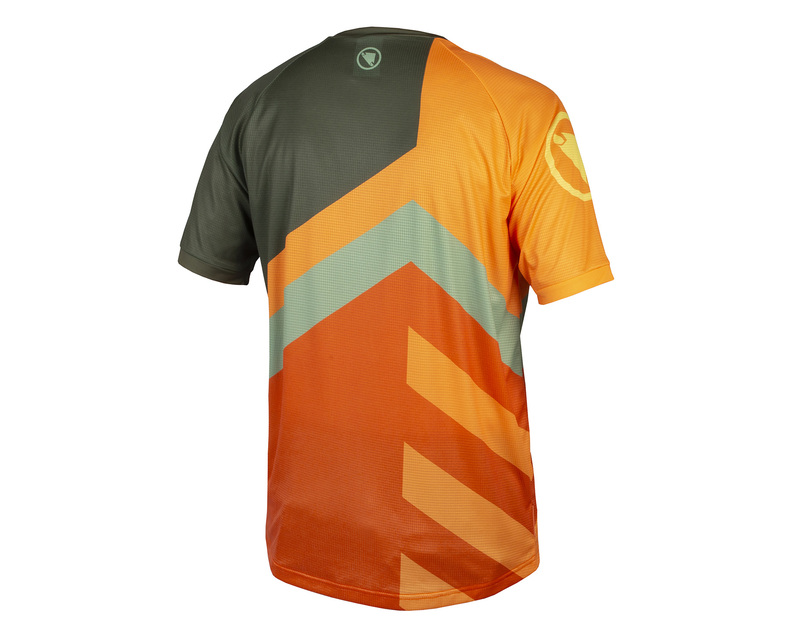 Endura dres SingleTrack Print Tee LTD Olivově zelená