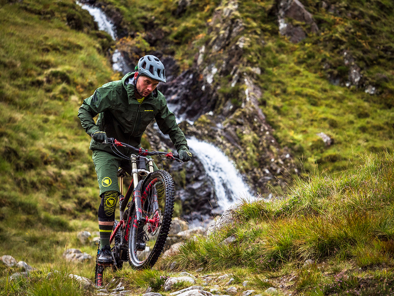 Endura bunda SINGLETRACK limetkově zelená