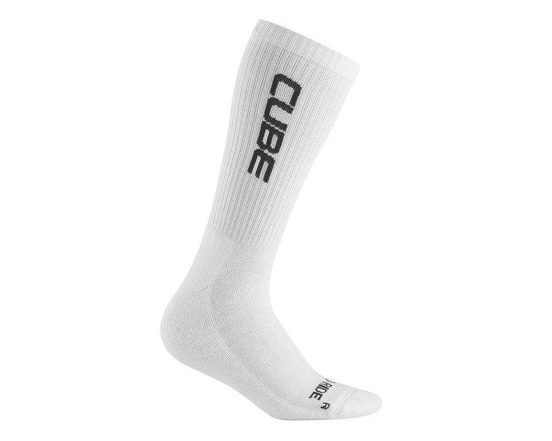 Cube ponožky AFTER RACE HIGH CUT LOGO white