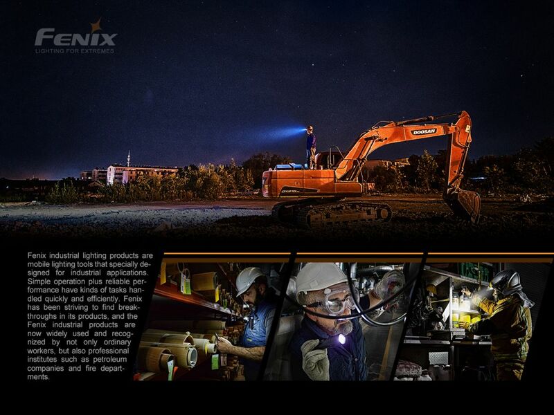 Fenix nabíjecí ATEX svítilna WF30RE