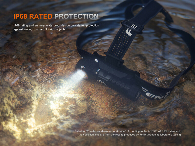 Fenix nabíjecí čelovka HM61R AMBER V3.0