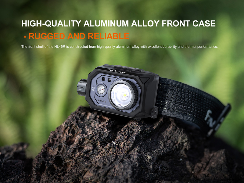 Fenix nabíjecí zaostřovací čelovka HL45R