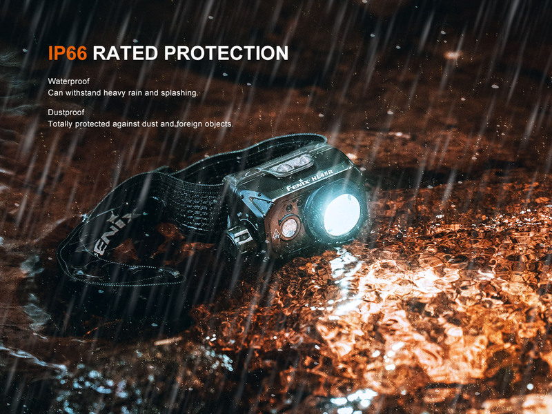 Fenix nabíjecí zaostřovací čelovka HL45R