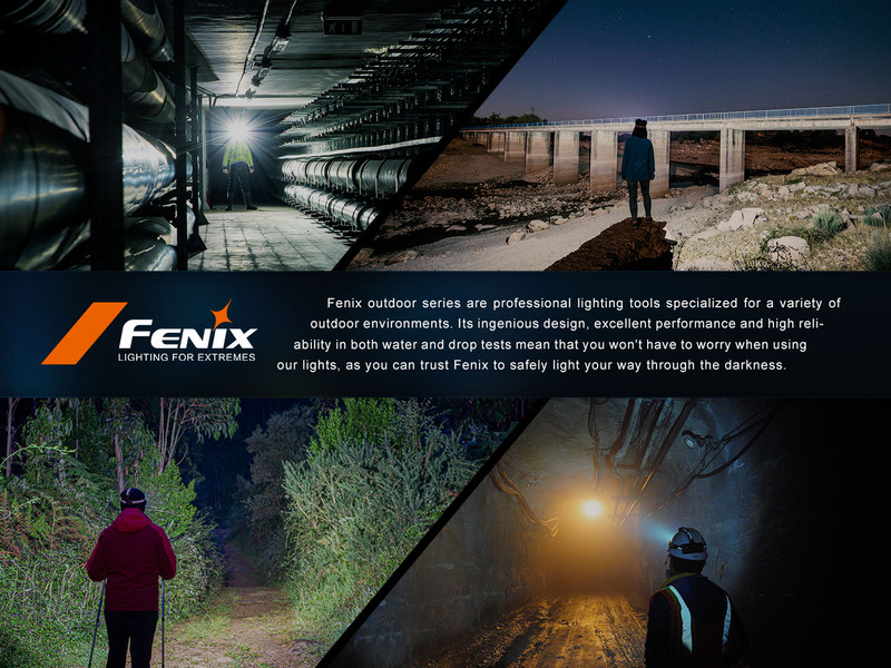 Fenix nabíjecí zaostřovací čelovka HL45R