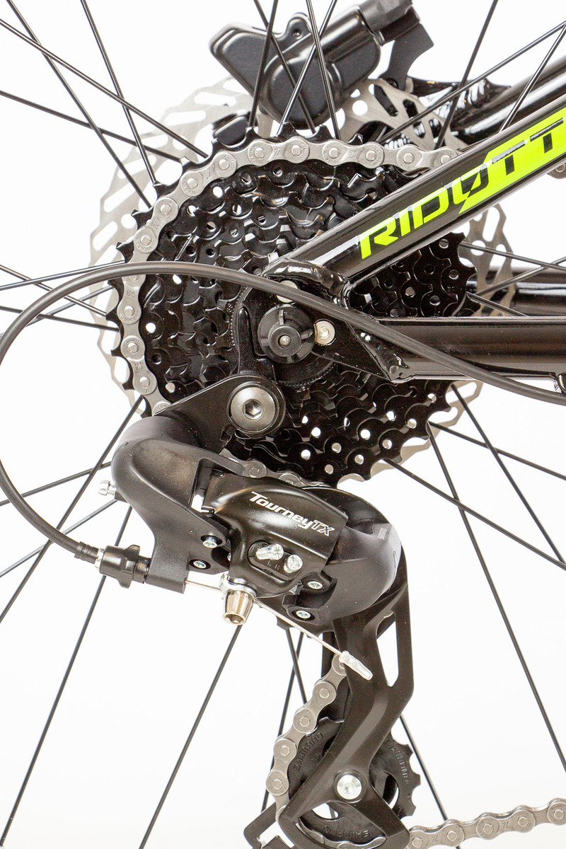 Head dětské kolo RIDOTT 3.6 24 black/green