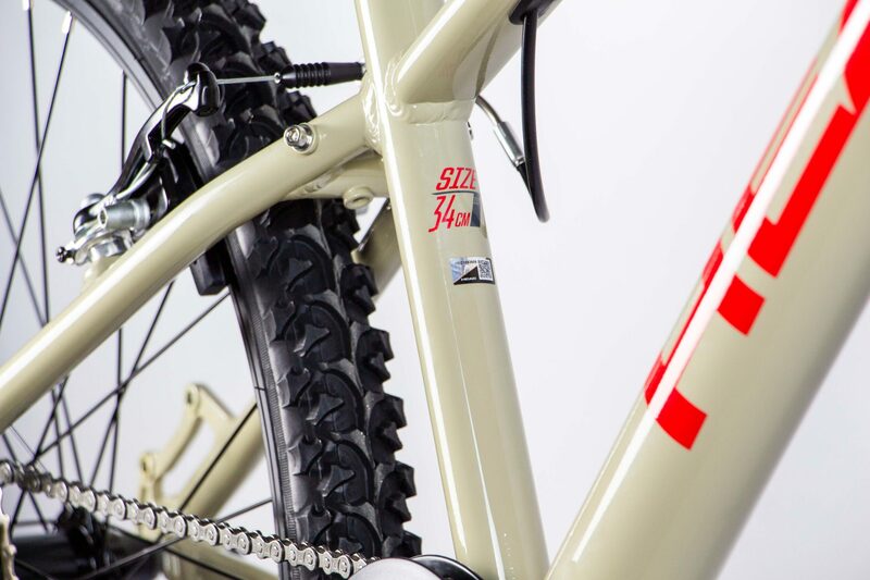 Head dětské kolo RIDOTT 1.5 24 beige red