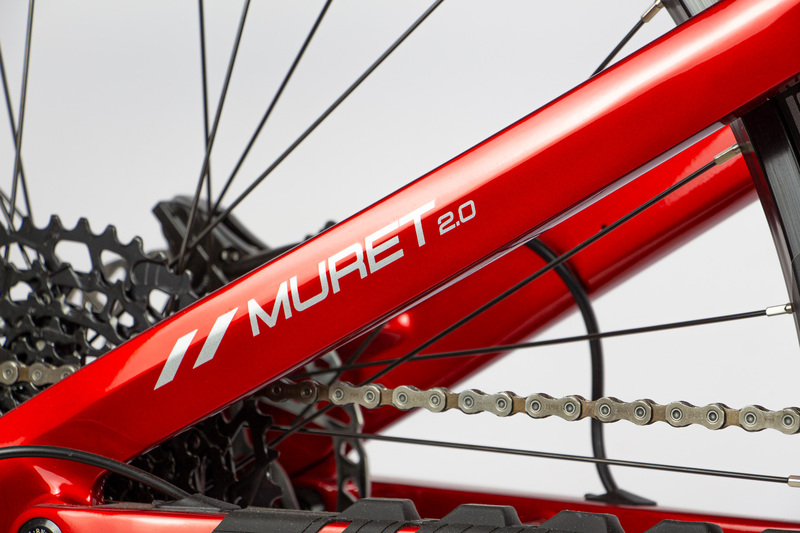 Head horské elektrokolo MURET 2.0 metallic red/black