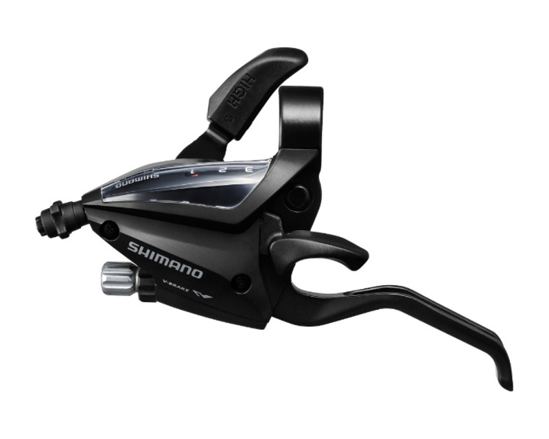 Shimano řadící a brzdové páky ALTUS/ACERA ST-EF5002-7 černé, 3x7sp.