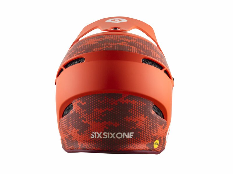 SixSixOne přilba RESET Mips digi orange