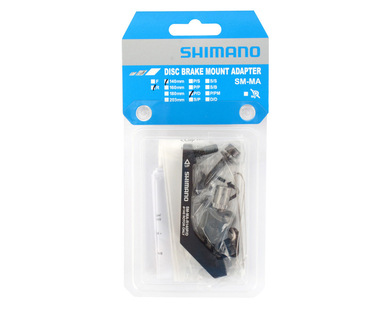 Shimano adaptér kotoučové brzdy POST/FLAT zadní