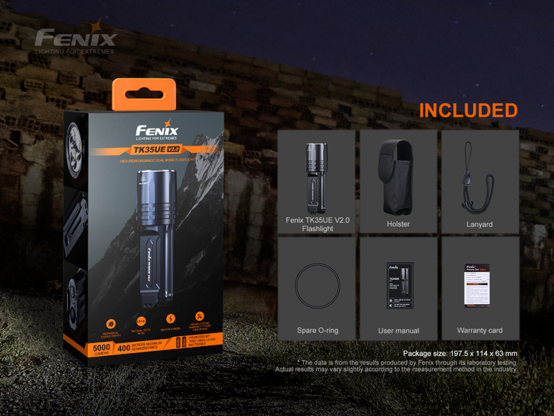 Fenix LED svítilna TK35 UE V2.0 (5000 lumenů)