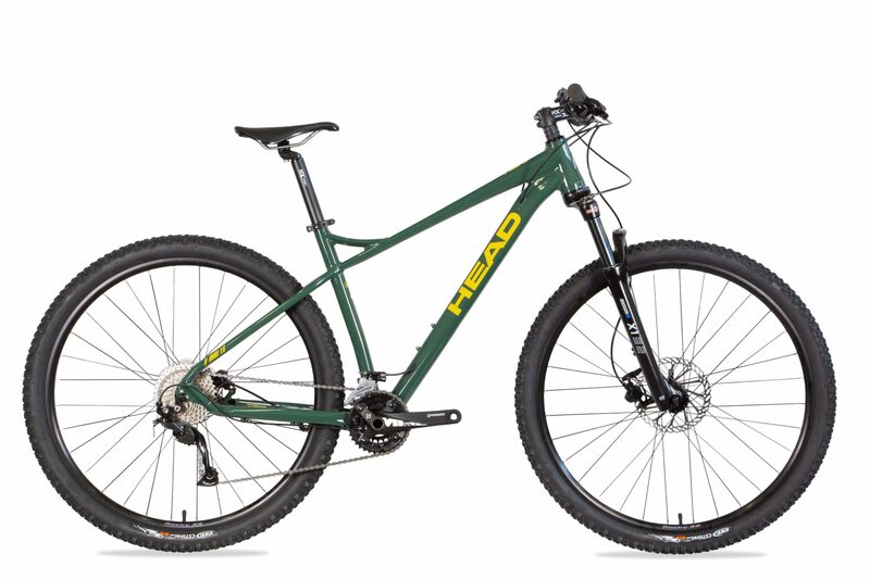Head horské kolo X-Rubi 1.5 green/yellow