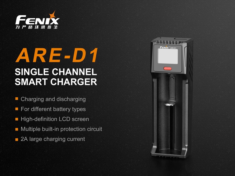 Fenix USB nabíječka ARE-D1 (Li-ion, NiMH)